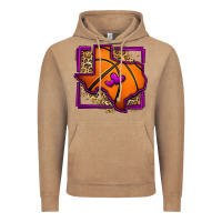 Vintage Coffee leopard basketball texas map Vintage Hoodie - Jasminsmagicworld