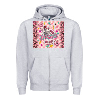 Heather Grey on my husbunds last nerve pink Zipper Hoodie - MaliasSmallBusiness