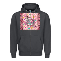 Smoke on my husbunds last nerve pink Zipper Hoodie - MaliasSmallBusiness
