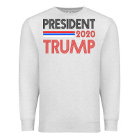 Oatmeal Heather President 2020 Trump Premium Sweatshirt - Bettercallsaul