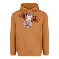 Meerkat Cow With Flowers Heavyweight Hoodie - Bettercallsaul