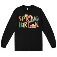 Black spring break Long Sleeve Tee - MaliasSmallBusiness