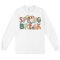 White spring break Long Sleeve Tee - MaliasSmallBusiness