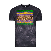Cloud Black mardi gras leopard Vintage Tee - AdoDesignShop