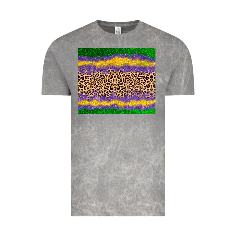 Mardi Gras Leopard Vintage Tee by AdoDesignShop | Teevron