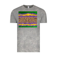 Cloud Rock mardi gras leopard Vintage Tee - AdoDesignShop