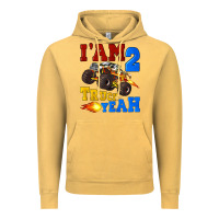Vintage Mustard i'am two truck yeah Vintage Hoodie - Artiststas