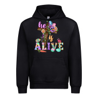 Black He is alive Easter Day Urban Hoodie - CowGirlArtShop