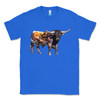 True Royal Texas Longhorn Bull Classic Tee - LillyAllenDesigns