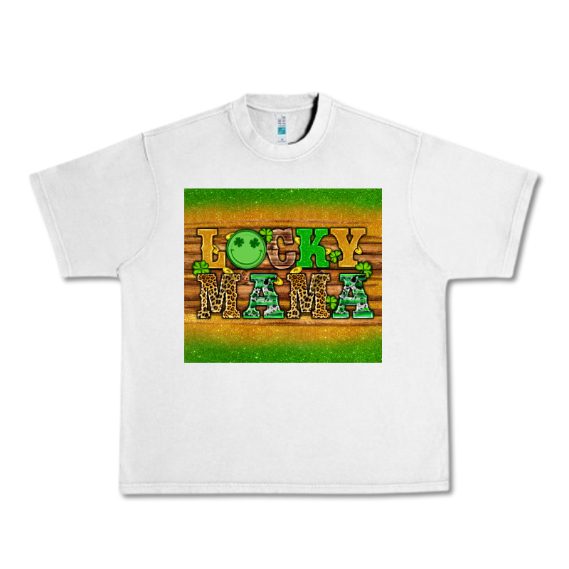 St Patricks Day Lucky Mama Urban Heavy Tee by Artiststas | Teevron