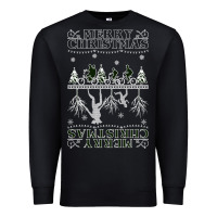 Black Merry Christmas Premium Sweatshirt - Bettercallsaul
