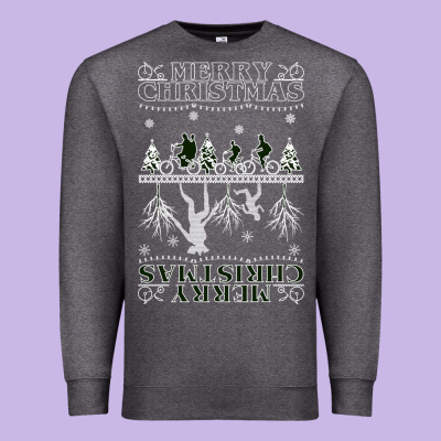 Merry Christmas Premium Sweatshirt Designed By Bettercallsaul
