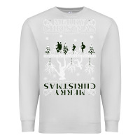 Dove Grey Merry Christmas Premium Sweatshirt - Bettercallsaul