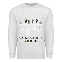 Oatmeal Heather Merry Christmas Premium Sweatshirt - Bettercallsaul