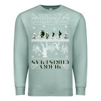 Seafoam Merry Christmas Premium Sweatshirt - Bettercallsaul