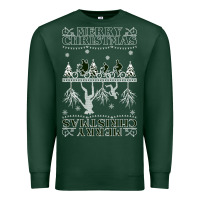Sports Green Merry Christmas Premium Sweatshirt - Bettercallsaul