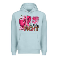 Blue Mist her fight is our fight Premium Hoodie - NancyCooperArtShop