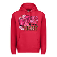 Cardinal her fight is our fight Premium Hoodie - NancyCooperArtShop