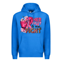 True Royal her fight is our fight Premium Hoodie - NancyCooperArtShop