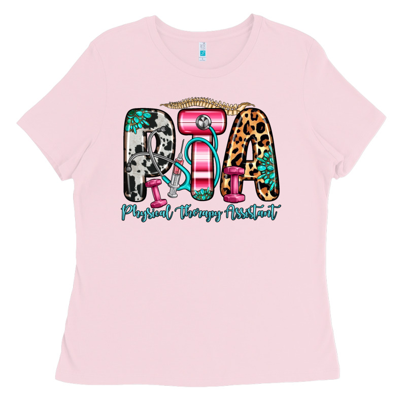 Pta Physical Therapy Assistant Ladies Tee by Zillion Design Studio | Teevron
