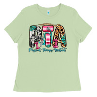 Matcha pta physical therapy assistant Ladies Tee - Zillion Design Studio