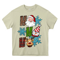 Mossy ho ho ho christmas Heavy Core Tee - RanaPortraitStore