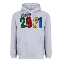Heather Grey Happy 2021 Heavyweight Hoodie - Bettercallsaul