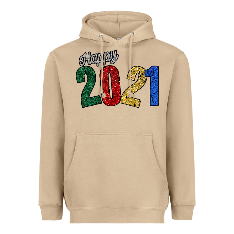 Happy 2021 Heavyweight Hoodie by Bettercallsaul | Teevron