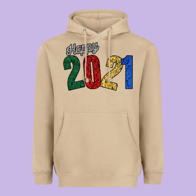 Happy 2021 Heavyweight Hoodie Designed By Bettercallsaul