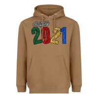 Toasted Coconut Happy 2021 Heavyweight Hoodie - Bettercallsaul