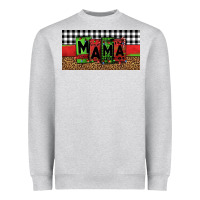 Heather Grey mama Christmas Heavyweight Sweatshirt - Jasminsmagicworld