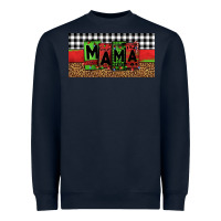 Navy mama Christmas Heavyweight Sweatshirt - Jasminsmagicworld