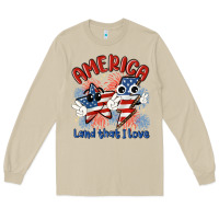 Mushroom america land that i love Long Sleeve Tee - MaliasSmallBusiness