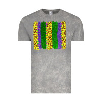 Cloud Rock mardi gras leopard brushstrokes Vintage Tee - AdoDesignShop