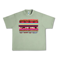Oil Green aztec western leopard cowhide background Urban Heavy Tee - AdoDesignShop