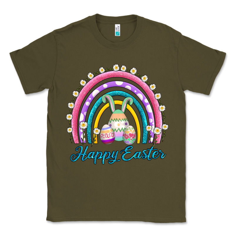 Easter Egg Bunny Rainbow Classic Tee by AdoDesignShop | Teevron