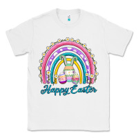 White easter egg bunny rainbow Classic Tee - AdoDesignShop