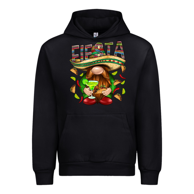 Fiesta Gnome With Tacos Mexico Urban Hoodie by HowdyJamesFarm | Teevron