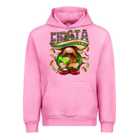 Fuchsia Pink Fiesta gnome with tacos Mexico Urban Hoodie - HowdyJamesFarm