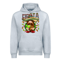 Heather Grey Fiesta gnome with tacos Mexico Urban Hoodie - HowdyJamesFarm