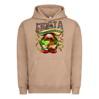 Pigment Burro Fiesta gnome with tacos Mexico Urban Hoodie - HowdyJamesFarm