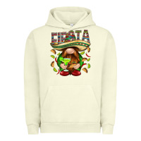 Pigment Pistachio Fiesta gnome with tacos Mexico Urban Hoodie - HowdyJamesFarm