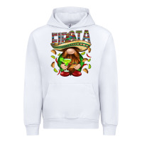White Fiesta gnome with tacos Mexico Urban Hoodie - HowdyJamesFarm