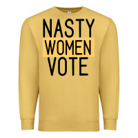 Antique Gold Nasty Women Vote Premium Sweatshirt - Bettercallsaul