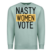 Seafoam Nasty Women Vote Premium Sweatshirt - Bettercallsaul