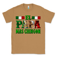 Toasted Coconut El Papa Mas Chingon Mexican Classic Tee - LillyAllenDesigns
