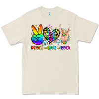 Bone peace love rock Premium Tee - Zillion Design Studio