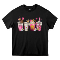 Black mom fuel coffee cups Heavy Core Tee - texasbilliewilder