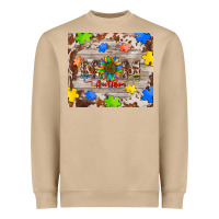 Mushroom autism mom Heavyweight Sweatshirt - BarkalooDesign