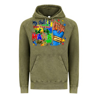 Vintage Olive my child is non verbal but his mama aint afro Vintage Hoodie - RanaPortraitStore